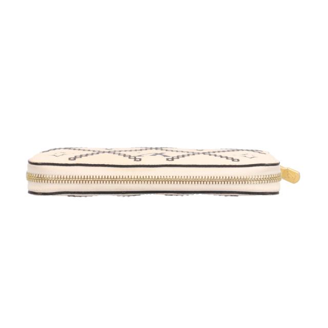ルイヴィトン ブロデリージッピーウォレット モノグラムアンプラント 長財布 レザー M81141 ユニセックス LOUIS VUITTON  中古 R&amp;Kリサイクルキング_4