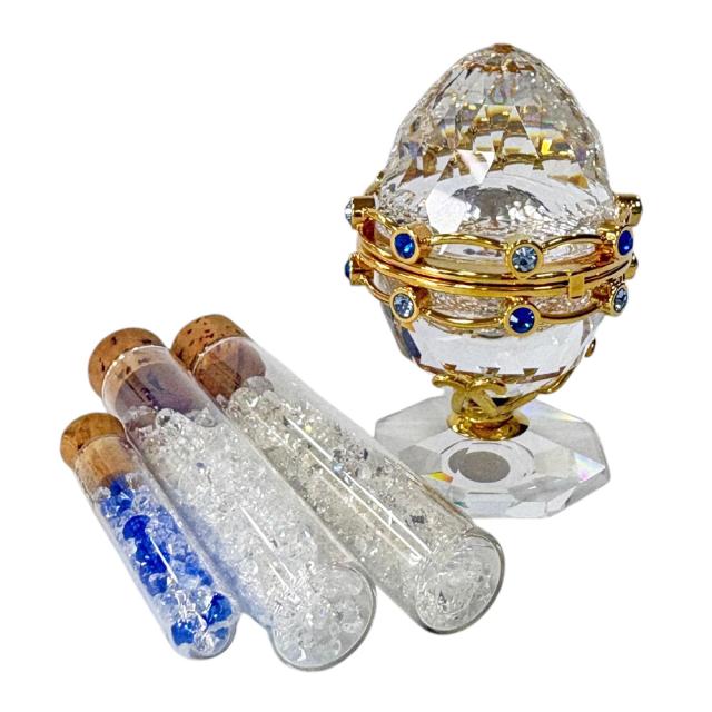 スワロフスキー エッグアート ジュエリーボックス 置物 クリスタル ユニセックス SWAROVSKI  中古 R&amp;Kリサイクルキング
