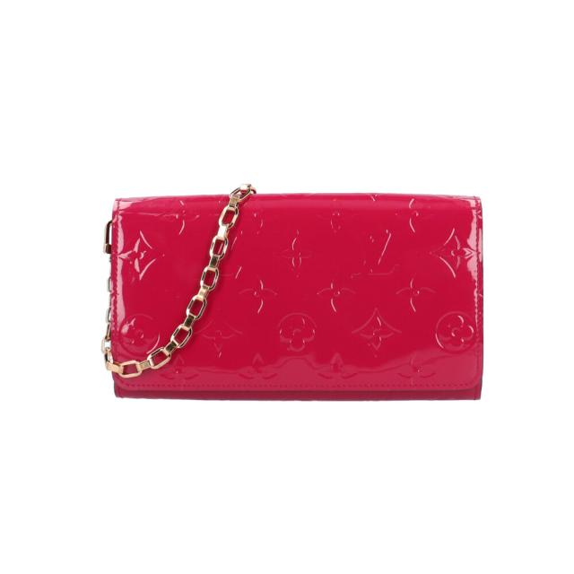 ルイヴィトン ポルトフォイユサラ チェーン ヴェルニ 長財布 モノグラムヴェルニ M90087 レディース LOUIS VUITTON  中古 R&amp;Kリサイクルキング