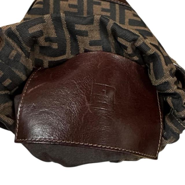 フェンディ バケットバッグ ズッカ ハンドバッグ キャンバス 2354-16325-008 ブラウン レディース FENDI  中古 R&amp;Kリサイクルキング_13