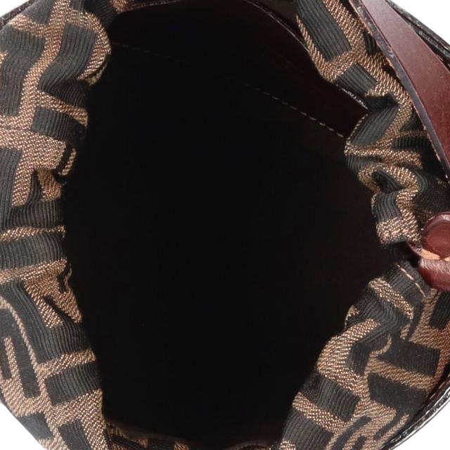 フェンディ バケットバッグ ズッカ ハンドバッグ キャンバス 2354-16325-008 ブラウン レディース FENDI  中古 R&amp;Kリサイクルキング_5