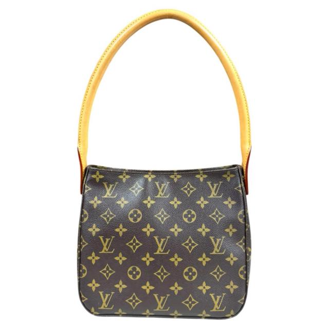 ルイヴィトン ルーピングMM モノグラム ショルダーバッグ モノグラムキャンバス M51146 ブラウン レディース LOUIS VUITTON 中古 R&Kリサイクルキング