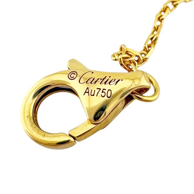 カルティエ アミュレット ネックレス 18金 K18イエローゴールド マザーオブパール レディース CARTIER  中古 R&amp;Kリサイクルキング_4