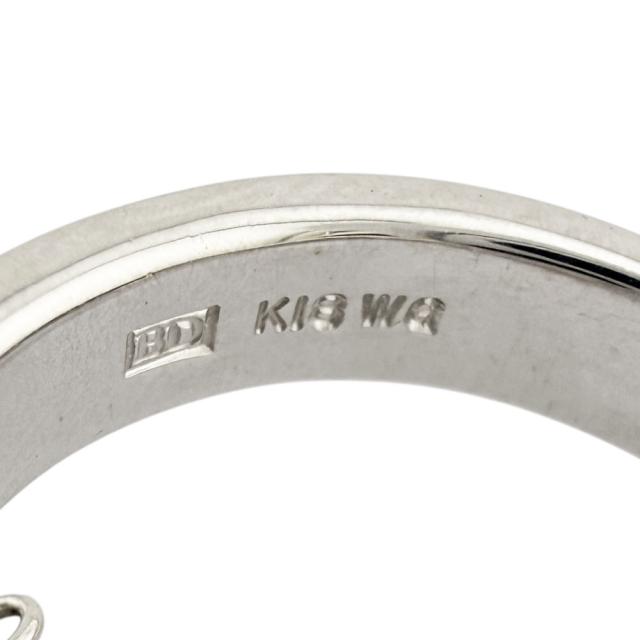 カシケイ リング 指輪 12号 18金 K18ホワイトゴールド ブラウンダイヤモンド レディース KASHIKEY  中古 R&amp;Kリサイクルキング_5