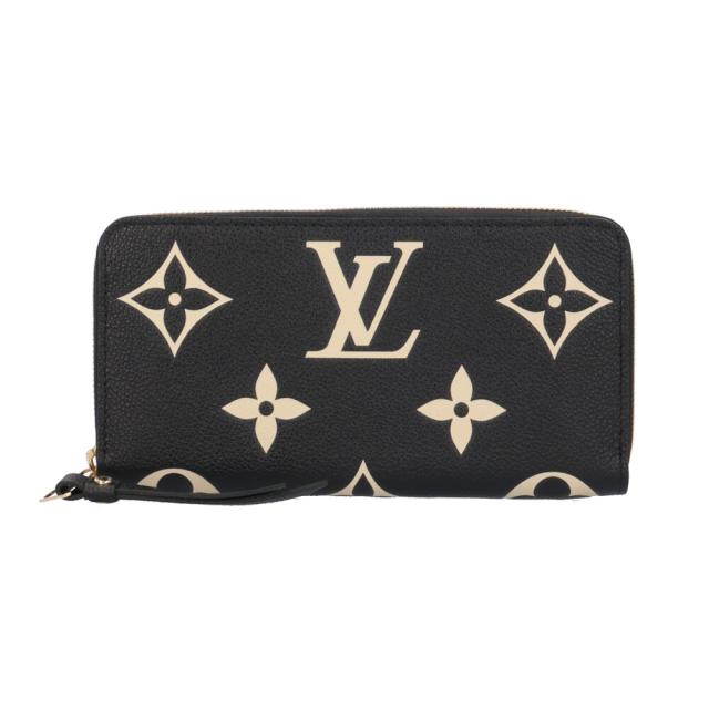 ルイヴィトン ジッピーウォレット バイカラーモノグラムアンプラント 長財布 M80481 レディース LOUIS VUITTON 中古 R&Kリサイクルキング