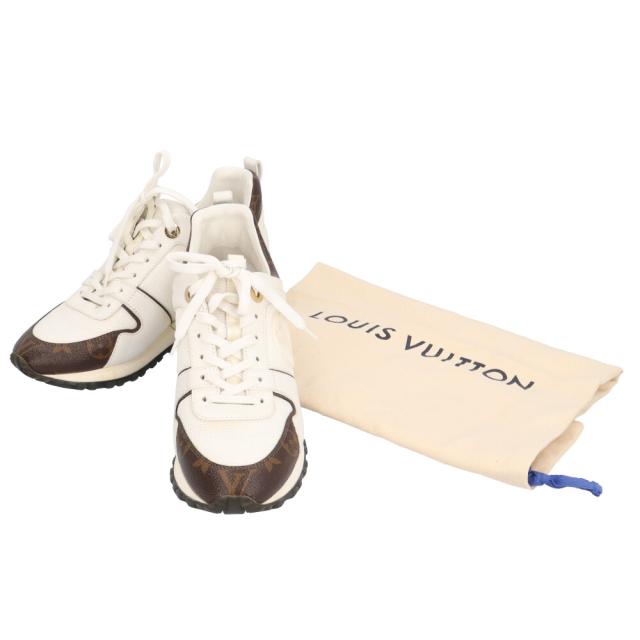 ルイヴィトン ランアウェイライン スニーカー モノグラムキャンバス 1A4XNI レディース LOUIS VUITTON  中古 R&amp;Kリサイクルキング