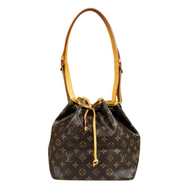 ルイヴィトン プチノエ モノグラム ショルダーバッグ モノグラムキャンバス M42226 ブラウン レディース LOUIS VUITTON  中古 R&amp;Kリサイクルキング