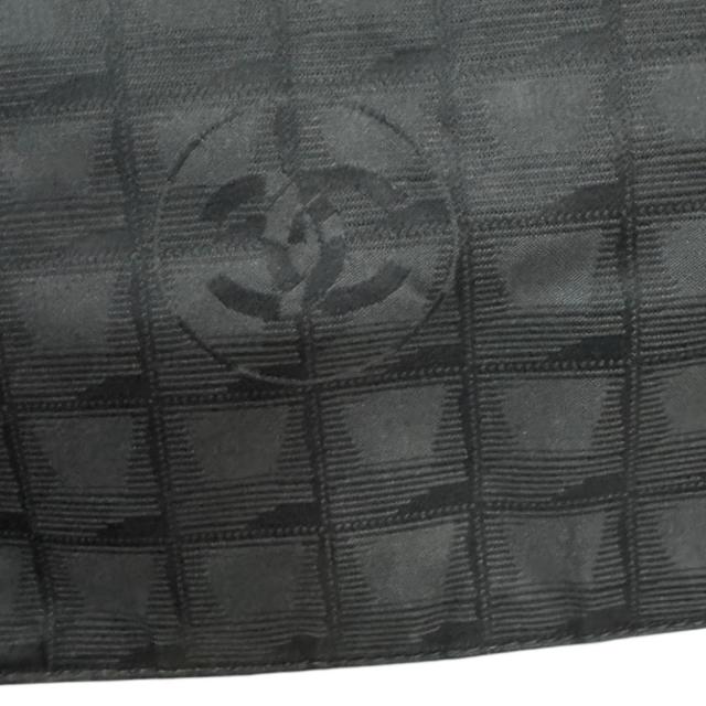 シャネル ニュートラベル ショルダーバッグ ナイロンジャガード A29348 ブラック レディース CHANEL  中古 R&amp;Kリサイクルキング_10
