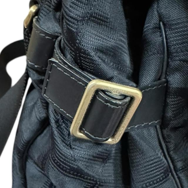 シャネル ニュートラベル ショルダーバッグ ナイロンジャガード A29348 ブラック レディース CHANEL  中古 R&amp;Kリサイクルキング_12