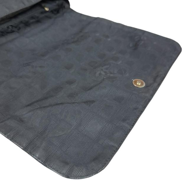 シャネル ニュートラベル ショルダーバッグ ナイロンジャガード A29348 ブラック レディース CHANEL  中古 R&amp;Kリサイクルキング_13