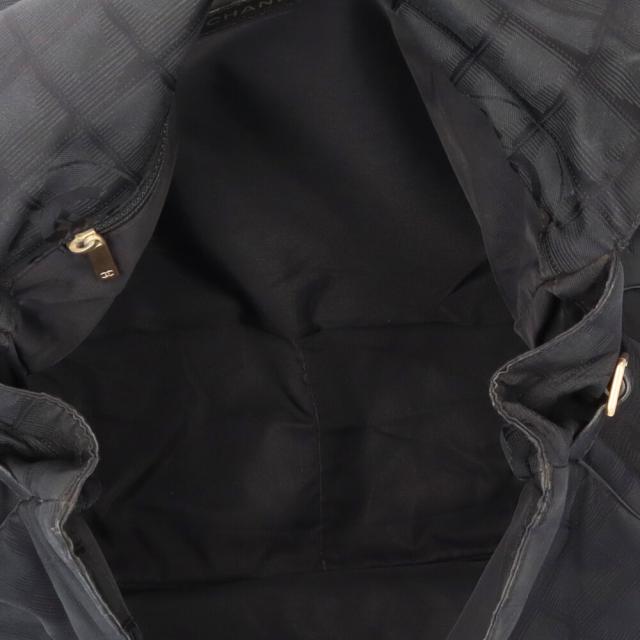 シャネル ニュートラベル ショルダーバッグ ナイロンジャガード A29348 ブラック レディース CHANEL  中古 R&amp;Kリサイクルキング_6
