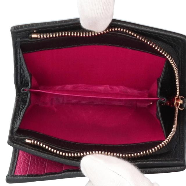 グッチ 日本限定 ダブルG 二つ折り財布 レザー 772738 レディース GUCCI  中古 R&amp;Kリサイクルキング_6