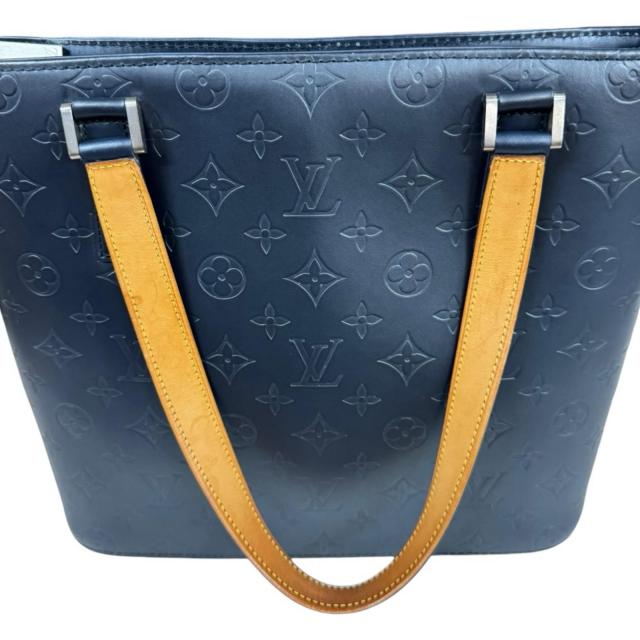 ルイヴィトン ストックトン モノグラムマット ショルダーバッグ モノグラムマット M55112 グレー レディース LOUIS VUITTON  中古 R&amp;Kリサイクルキング_13