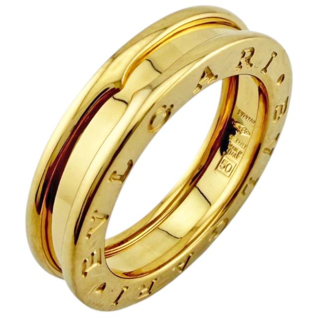 ブルガリ ビーゼロワン 1バンド リング 指輪 10号 18金 K18イエローゴールド レディース BVLGARI 中古 R&Kリサイクルキング