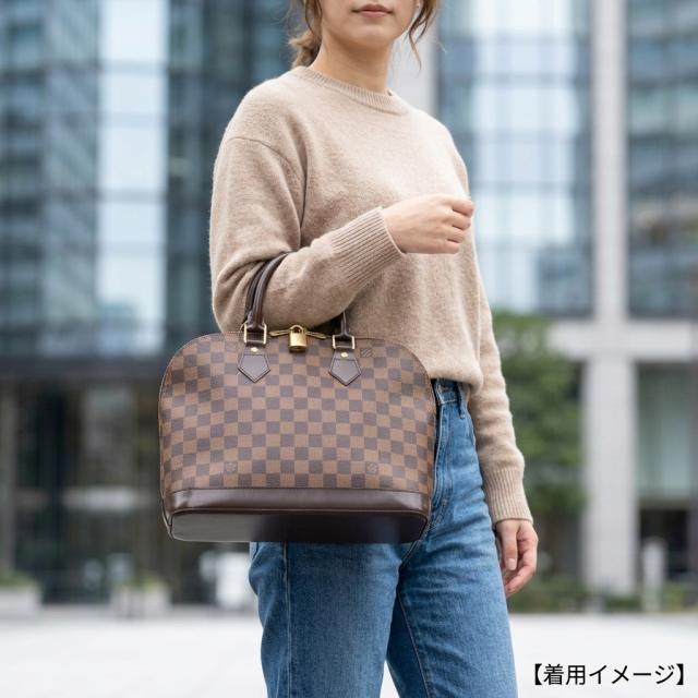 ルイヴィトン アルマ ダミエ ハンドバッグ ダミエキャンバス N51131 ブラウン レディース LOUIS VUITTON 中古 R&Kリサイクルキング