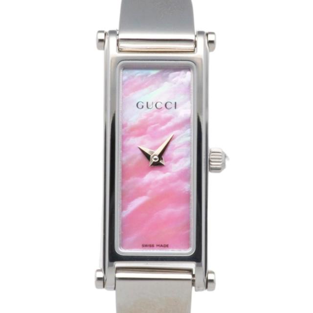 グッチ 腕時計 時計 ステンレススチール 1500L クオーツ 磨き直し済 レディース 1年保証 GUCCI 中古 R&Kリサイクルキング