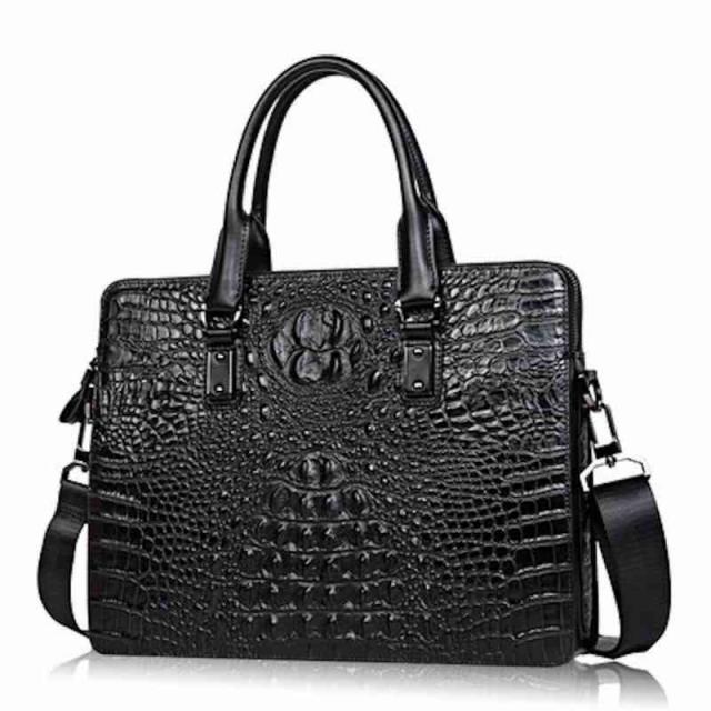 ビジネスバッグ メンズ 通学 トートバッグ 冬 ショルダーバッグ 革 ノートPC ブランド 大容量 黒 A4 40代 安い パソコン 本革 ビジネス 春 30代 秋 ハイ バッグ 3WAY 小さい 50代 軽量 おしゃれ 夏 レザー 15インチ 男子 ブリーフケース 革 ランキング ブランド bag-1305の通販は