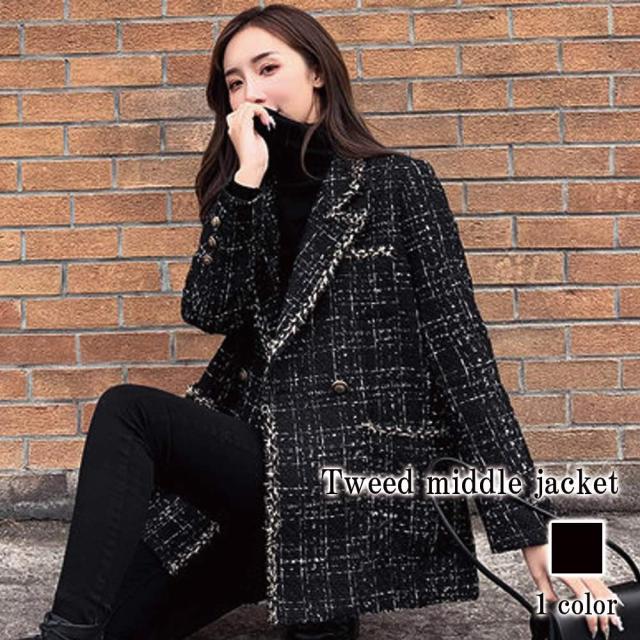 チェスターコート レディース ツイードミドルジャケット キャメル トレンチコート 細身 ロング ステンカラーコート ショート丈 コート 着こなし 秋 ロングコート 軽い 暖かい 人気 大きいサイズ 服 40代 英国 ダブル 春 ショート ブランド 50代 アウター チェック 冬の通販は 8,122円