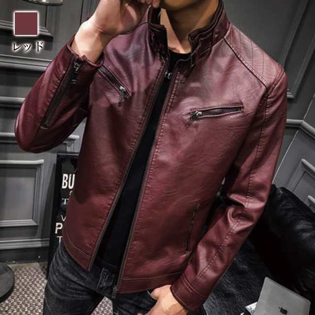 ライダースジャケット メンズ シングルライダースジャケット ライダースジャケット メンズ シングルライダースジャケット
