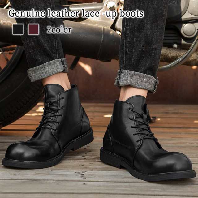 Dr. Martens 黒 レザー ハイカットブーツ