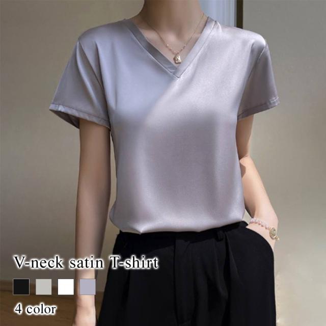 Tシャツ レディース プリーツ5分袖トップス 50代 夏 30代 シャツ かわいい ブランド おしゃれ 20代 半袖 無地 人気 春 40代 綿 スポーツ 白 秋 七分袖の通販は 6,192円