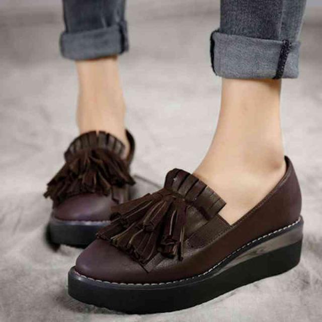 ローファー レディース ヒール 学生 モカシン 夏 フラットシューズ バレエシューズ レザー パンプス 可愛い ブーツ 疲れない 黒 スリッポン 厚底 冬 幅広 痛くない 秋 スニーカー 春 ローヒール ブランド ビット 革 大人 革靴 靴 シューズ ブランド ランキング shs-820の通販は 6,118円