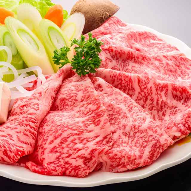 松阪牛 肩ロース 500g すき焼き しゃぶしゃぶ肉 A5 トレー入り 牛脂付