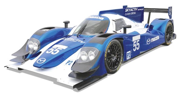 ミニカー マツダ 1/43 MAZDA LMP2 SKYACTIV-D Racing モデラーズ インターアイランド プレゼント クリスマス 車 カーグッズ コレクション