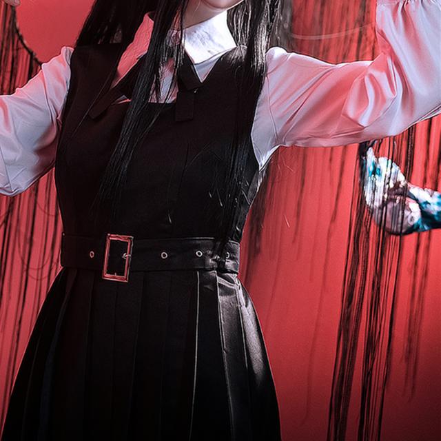 【送料無料】チェンソーマン コスプレ服 三鷹朝 みたか アサ コスチューム コスプレ衣装 服セットのみ 手洗い 学生服 学院服 ヨル 悪魔 送料無料】チェンソーマン コスプレ服 三鷹朝 みたか アサ