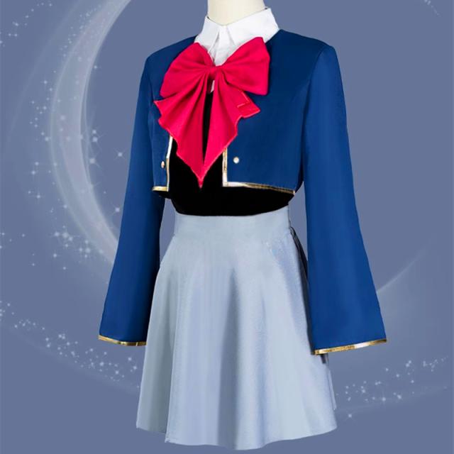 【送料無料】コスプレ 星野瑠美衣 ルビー 有馬かな ひしのるびい ありまかな コスプレ服 コスプレグッズ コスプレ変装服 コスチューム 陽東高校 推しの子 学校服 女性制服 星野アイ アクア_3