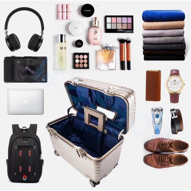 スーツケース 機内持ち込み Sサイズ Mサイズ 上開き 小型 軽量 キャリーケース カメラバッグ 出張 おしゃれ 国内旅行 双輪 靜音 ダイヤルの通販は