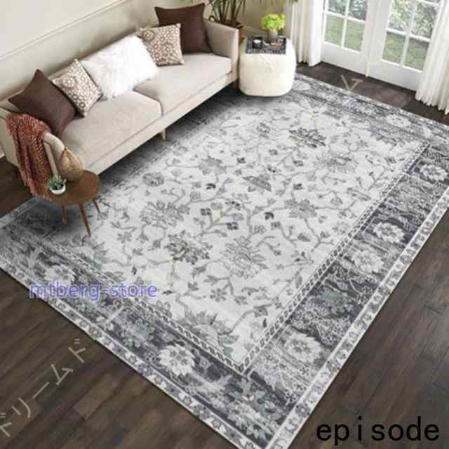 ラグカーペット 北欧風 ペルシャ 洗える ラグ 防滑 低反発 エコ 絨毯 ラグマット おしゃれ 品質 耐磨耗性 防音 ホットカーペット オールの通販は 5,144円
