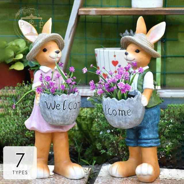 ガーデニング 置物 ガーデニング雑貨 インテリア雑貨 ガーデン オーナメント オブジェ 庭 玄関 ガーデン雑貨 おしゃれ 誕生日 ギフト対応の通販は 5,364円
