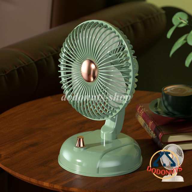 扇風機 サーキュレーター リビング 卓上 首振り DCモーター 2023 おしゃれ USB充電池式 ハンディ ファン 強力 静音 小型 寝室 ダイニングの通販は 9,222円
