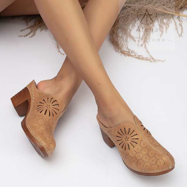 サボサンダル サボ サンダル レディース 厚底 ストラップ ウェッジソール ミュール レディース 脚長 太ヒール 歩きやすい おしゃれサンダの通販は