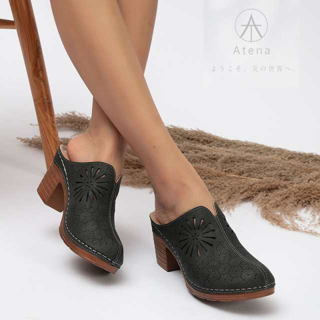 サボサンダル サボ サンダル レディース 厚底 ストラップ ウェッジソール ミュール レディース 脚長 太ヒール 歩きやすい おしゃれサンダの通販は