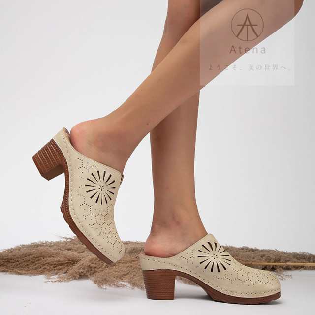 サボサンダル サボ サンダル レディース 厚底 ストラップ ウェッジソール ミュール レディース 脚長 太ヒール 歩きやすい おしゃれサンダの通販は