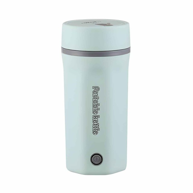 ポータブルトラベル電気ケトル 500ml ステンレス鋼 ポータブル電気ケトル 沸騰水用 300W 漏れ防止 二重壁パーソナル温水ボイラー 保温機の通販は