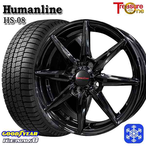 155/65R14インチ グッドイヤー アイスナビ8 ICE NAVI8 4.5J 4H100 ...