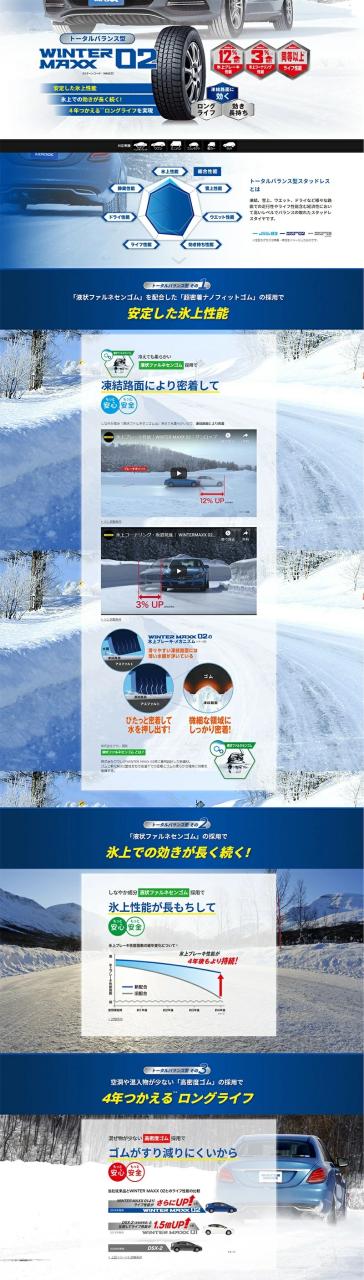 新品スタッドレスタイヤ単品4本SET★ダンロップ ウインターマックスWM02 225/60R17 99Q 23年製