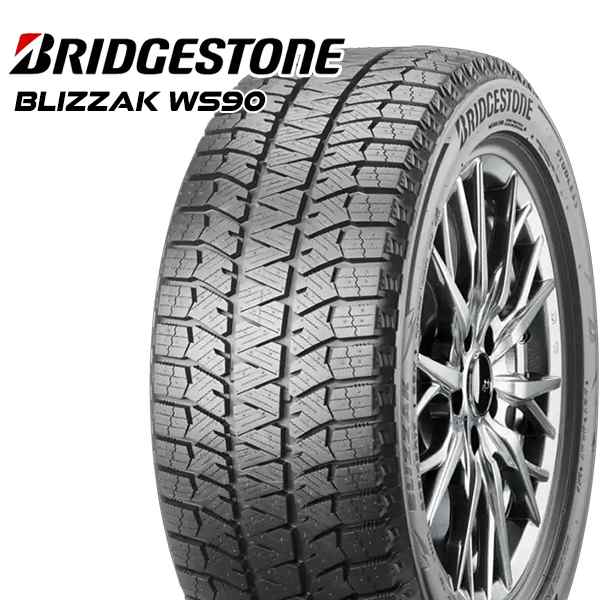 195/65R15インチ ブリヂストン ブリザック WS90 4H100 スタッドレスタイヤホイール4本セット ホットスタッフ ヴァーレン  W05｜au PAY マーケット