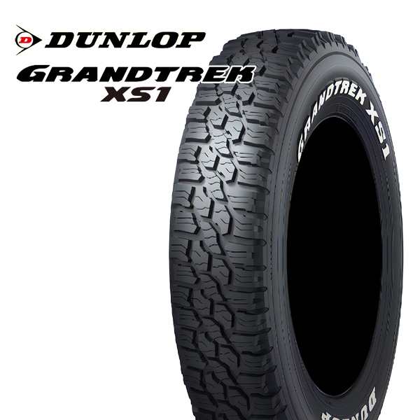 215/70R16インチ ダンロップ グラントレック XS1 ホワイトレター 5H139 ...