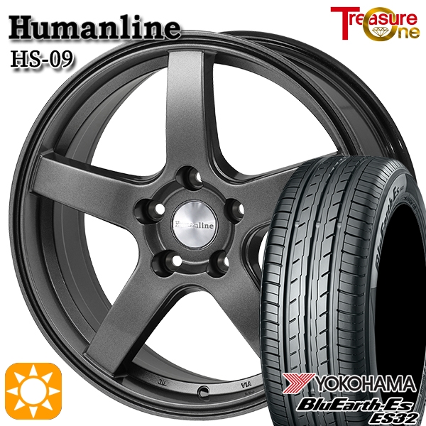 サマータイヤ ホイール4本セット 215/55R17インチ 5H100