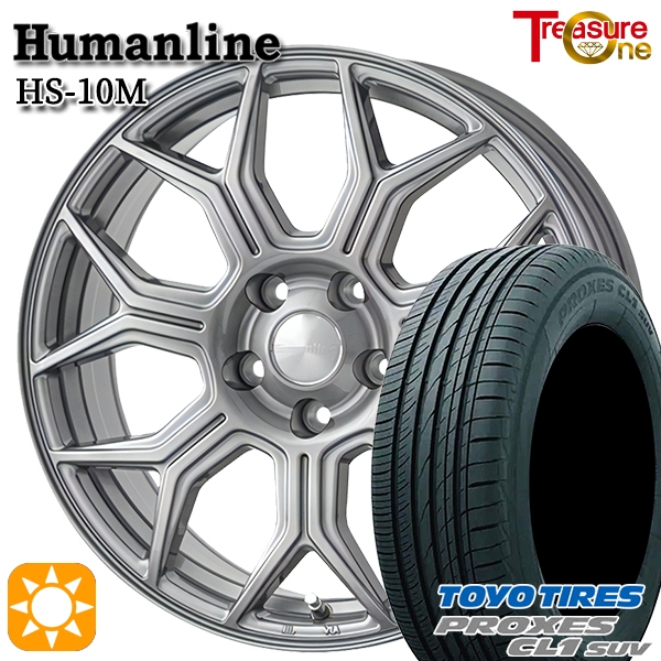 サマータイヤ ホイール4本セット 215/60R17インチ 5H100 トレジャーワン ブロンクス TB08 ヨコハマ ブルーアース ES32 215⁄60r17（サマータイヤ・ホイールセット｜タイヤ