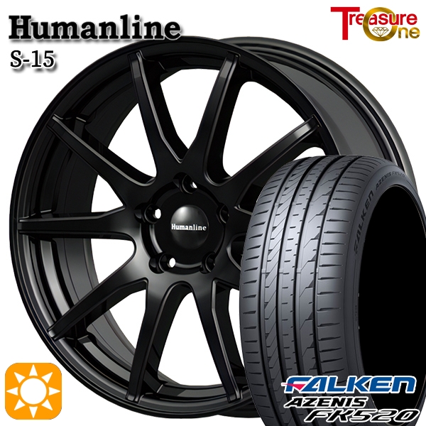 サマータイヤ ホイール4本セット 225/45R18インチ 5H114 ヒューマン 