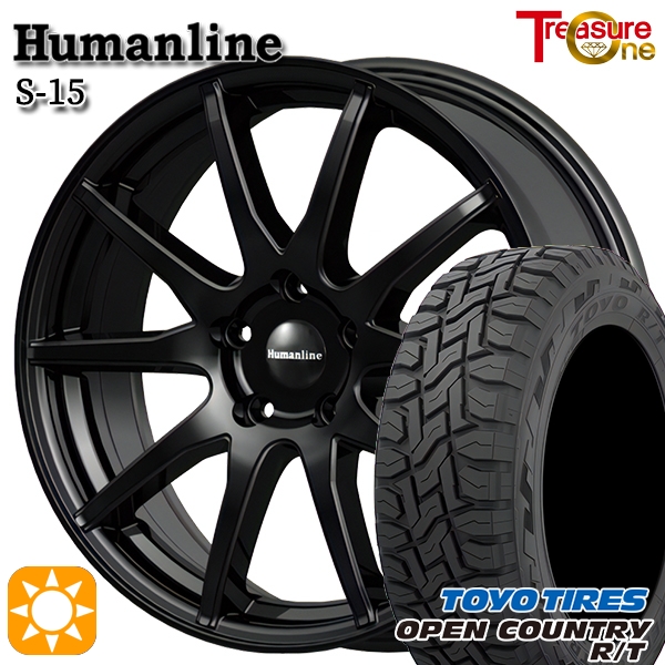サマータイヤ ホイール4本セット 225/60R17インチ 5H114 ヒューマン