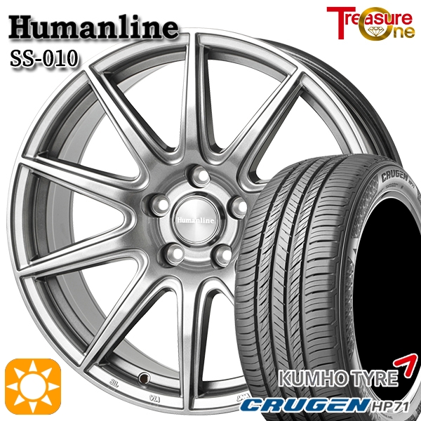 サマータイヤ ホイール4本セット 225/60R17インチ 5H114