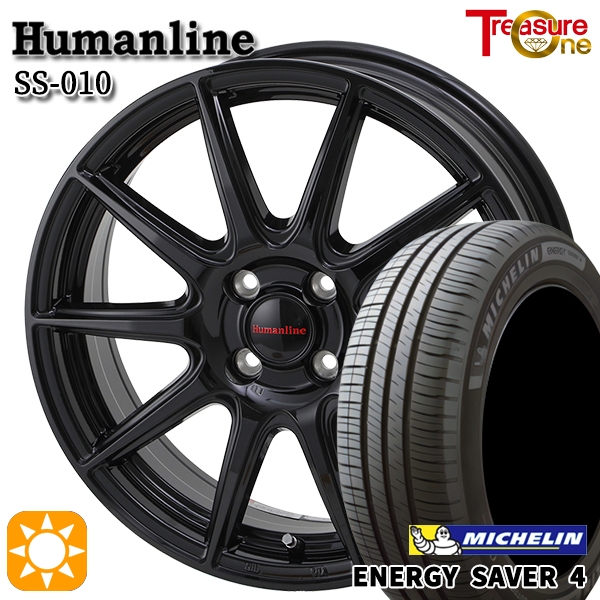 送料無料 サマータイヤホイール 4本セット 165/65R14 79H グッドイヤー エフィシェントグリップ RVF02 クリムソン ディーン クロスカントリー 14-4.5J サマータイヤ ホイール4本セット 165⁄65R14インチ 4H100 ヒューマン