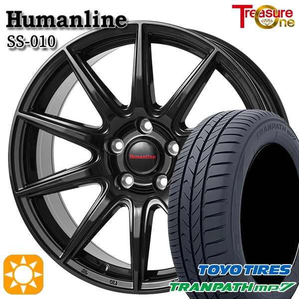 サマータイヤ ホイール4本セット 195/65R15インチ 5H114 ヒューマンライン SS010 DG ミシュラン エナジーセイバー4 サマータイヤ ホイール4本セット 195⁄65R15インチ 5H100 ヒューマン