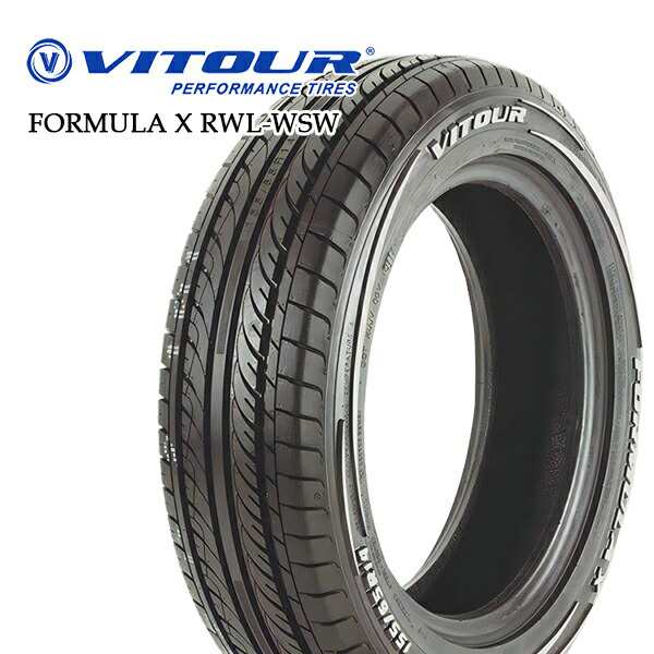 VITOUR FORMULA X New RWL215/65R16 98H 16インチ ヴィツァー フォーミュラX ホワイトレターリボン 新品 サマータイヤ 4本セットの通販は